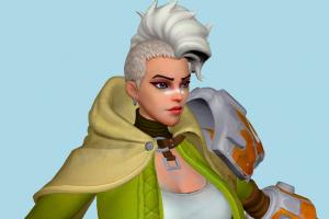 Mikazuki Kiyoha cartoon-character, character, cartoon, toony, girl, woman, female, people